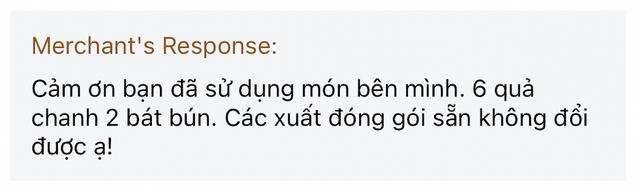 Yêu cầu 6 quả chanh khi gọi 1 bát bún và 1 bát phở: Bị từ chối, khách lập tức đánh giá quán 3 sao- Ảnh 5. Yêu cầu 6 quả chanh khi gọi 1 bát bún và 1 bát phở: Bị từ chối, khách lập tức đánh giá quán 3 sao- Ảnh 5.