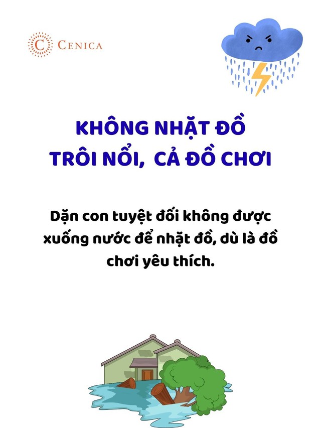 21 kỹ năng thoát hiểm cha mẹ cần dạy con để tự cứu mình trong mùa mưa bão- Ảnh 2.