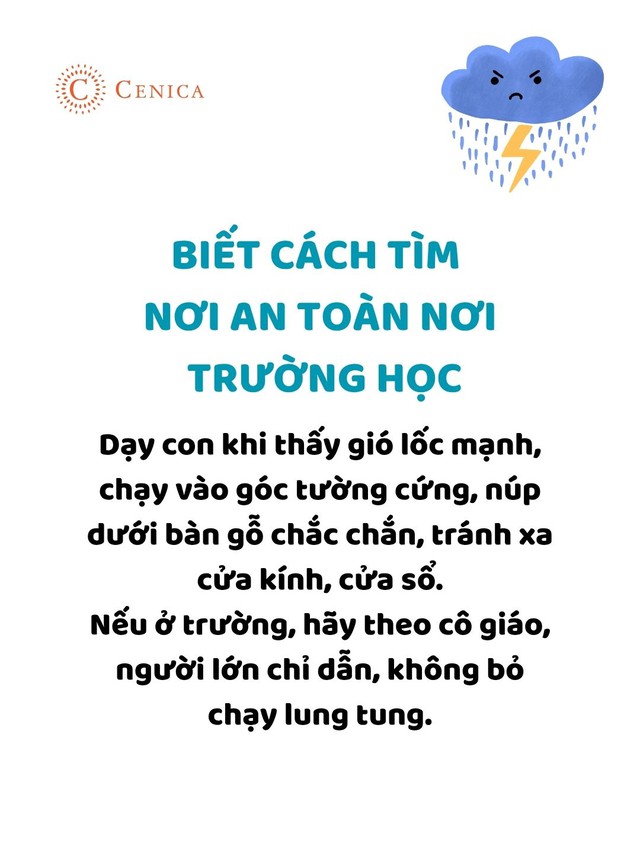 21 kỹ năng thoát hiểm cha mẹ cần dạy con để tự cứu mình trong mùa mưa bão- Ảnh 5.