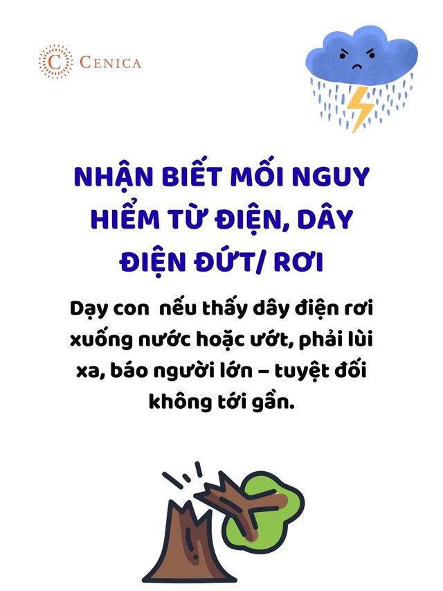 21 kỹ năng thoát hiểm cha mẹ cần dạy con để tự cứu mình trong mùa mưa bão- Ảnh 7.