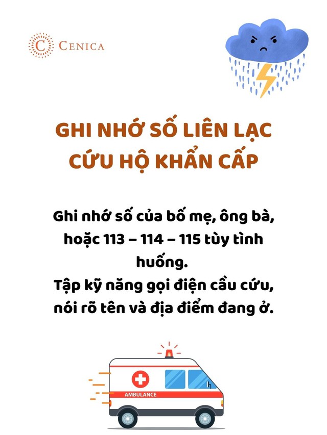 21 kỹ năng thoát hiểm cha mẹ cần dạy con để tự cứu mình trong mùa mưa bão- Ảnh 8.