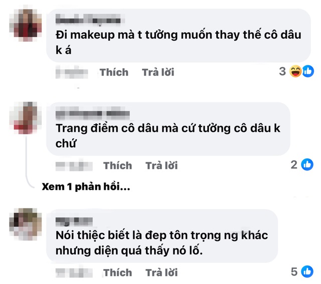 Diện váy ngắn, đầm hở lưng, thợ make-up gây xôn xao, bị cho là cố tình "tranh spotlight"- Ảnh 8.