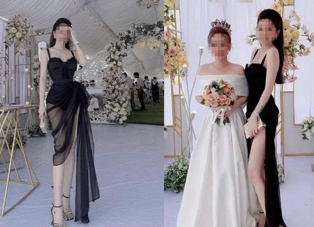 Diện váy ngắn, đầm hở lưng, thợ make-up gây xôn xao, bị cho là cố tình "tranh spotlight"- Ảnh 12.
