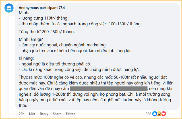 Chê lương 20 triệu mãi cũng chán, dân mạng quay sang hỏi nhau: Sao thu nhập trăm triệu/tháng hay vậy?- Ảnh 3.