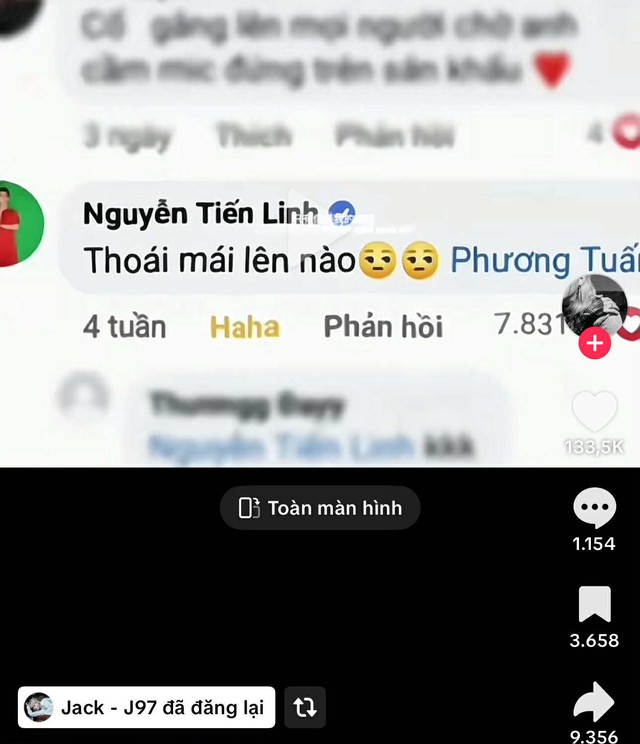 Jack (J97) có động thái đặc biệt liên quan đến cầu thủ Tiến Linh gây xôn xao cõi mạng- Ảnh 3.