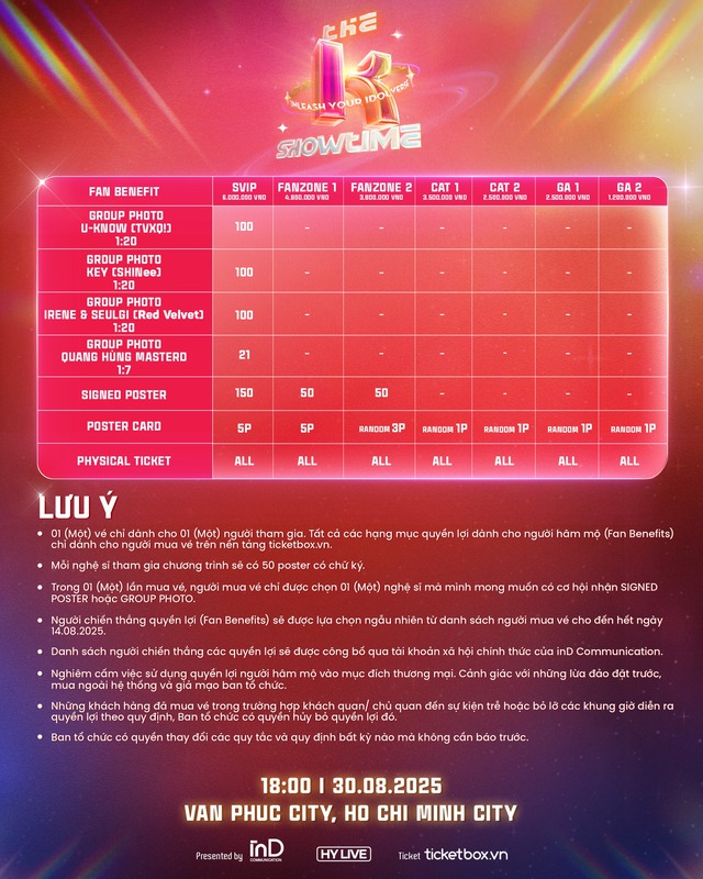 Chỉ từ 1.2 triệu được đu concert có Taeyeon (SNSD), “đọ sắc” mỹ nhân đẹp nhất Kpop: The K Showtime “giá hời” không tưởng!- Ảnh 3.