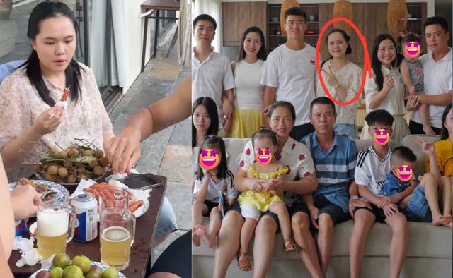 "Cam thường" bóc nhan sắc thật vợ tiểu thư của Duy Mạnh, xoá tan tin đồn chảnh choẹ với nhà chồng nông thôn- Ảnh 1.