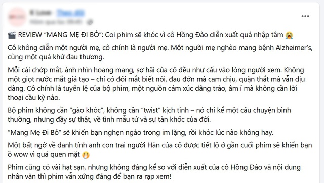 MXH tranh cãi không dứt vì phim Việt top 1 phòng vé: Người khóc đến “váng đầu”, người xem xong uất ức cả đêm- Ảnh 3.