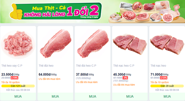 Siêu thị Việt cho khách mua thịt heo ăn không ngon được 1 đổi 1- Ảnh 5.