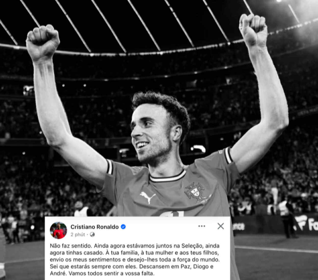 Ronaldo ở đâu khi đám tang Diogo Jota diễn ra?- Ảnh 2.