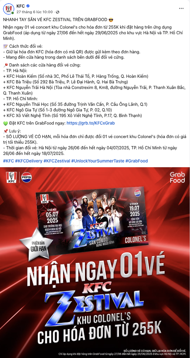 Chuyện gì đang diễn ra? Các thương hiệu gà rán, cà phê đồng loạt chi tiền khủng để làm concert- Ảnh 12.