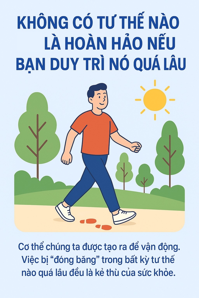 Ngồi, đứng và nằm: Tư thế nào "âm thầm" hủy hoại cơ thể bạn nhiều nhất?- Ảnh 4. Ngồi, đứng và nằm: Tư thế nào "âm thầm" hủy hoại cơ thể bạn nhiều nhất?- Ảnh 4.
