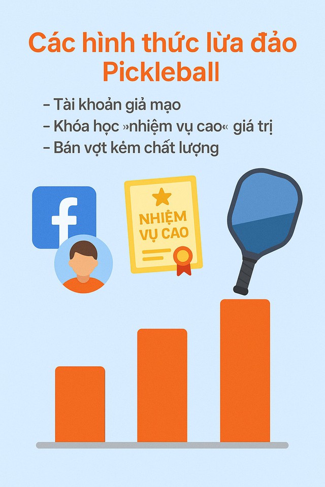 Ham "bánh vẽ", cô gái chơi pickleball bị lừa hơn 2 tỷ đồng - cẩn trọng trước những hiểm họa trục lợi- Ảnh 6.