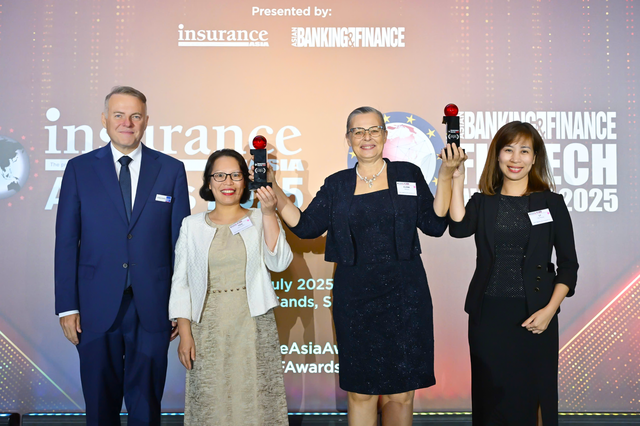 BIDV MetLife nhận cú đúp giải thưởng tại lễ trao giải Insurance Asia Awards 2025- Ảnh 2.