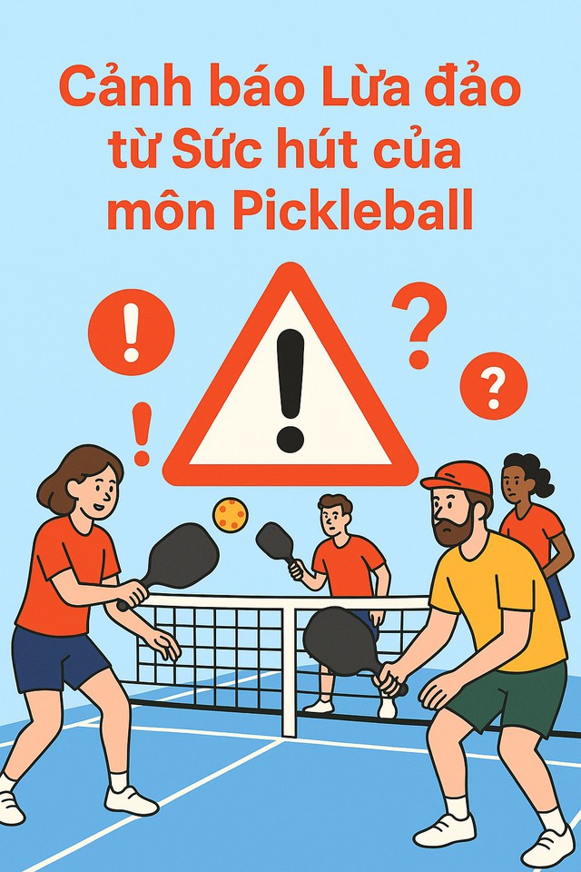 Ham "bánh vẽ", cô gái chơi pickleball bị lừa hơn 2 tỷ đồng - cẩn trọng trước những hiểm họa trục lợi- Ảnh 1.