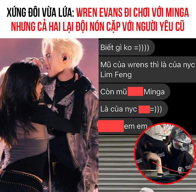 Cú twist không ai ngờ: Minga cũng đội nón của người yêu cũ đi siêu thị với Wren Evans?- Ảnh 2.
