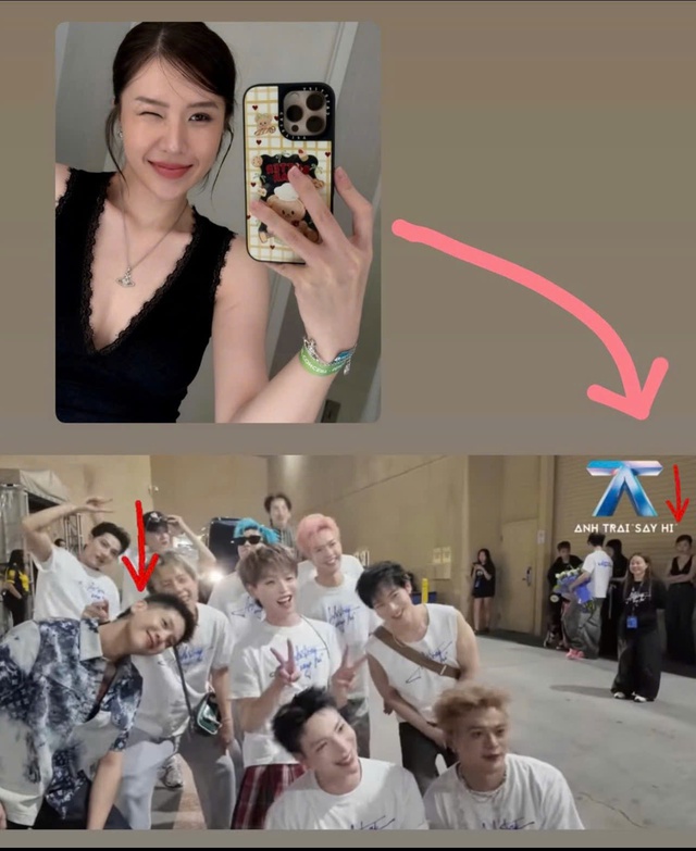 Bức ảnh bóc trần 1 Anh Trai Say Hi cặp kè vợ bí mật ở concert Mỹ sau thời gian giấu kín- Ảnh 3.