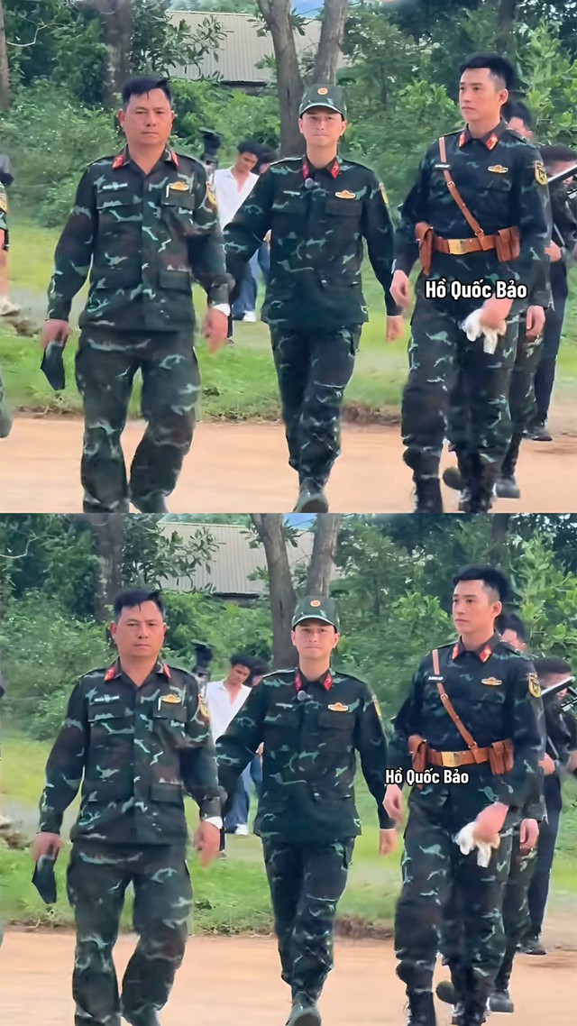 Thượng uý Lê Hoàng Hiệp chính thức xuất hiện ở Sao Nhập Ngũ, khung hình X3 sự đẹp trai hot nhất lúc này- Ảnh 4. Thượng uý Lê Hoàng Hiệp chính thức xuất hiện ở Sao Nhập Ngũ, khung hình X3 sự đẹp trai hot nhất lúc này- Ảnh 4.