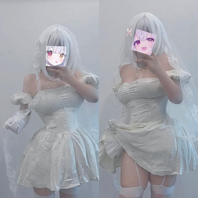 Kỷ niệm 1 năm "vào nghề", nữ VTuber "chiều fan" với màn thả dáng nóng bỏng- Ảnh 2. Kỷ niệm 1 năm "vào nghề", nữ VTuber "chiều fan" với màn thả dáng nóng bỏng- Ảnh 2.