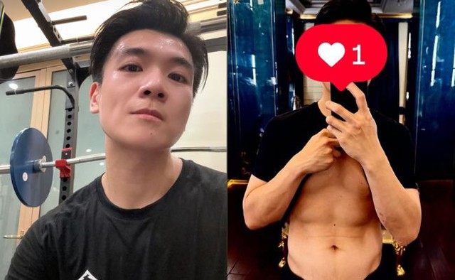 "Bố đơn thân nghìn tỷ" nhà bầu Hiển khoe body 6 múi cực phẩm, vibe khác hẳn lúc chăm con- Ảnh 2.