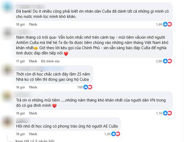 Lời kêu gọi ủng hộ nhân dân Cuba lay động triệu trái tim người Việt: "Sẵn sàng để nghĩa tình được đáp đền tiếp nối"- Ảnh 3.