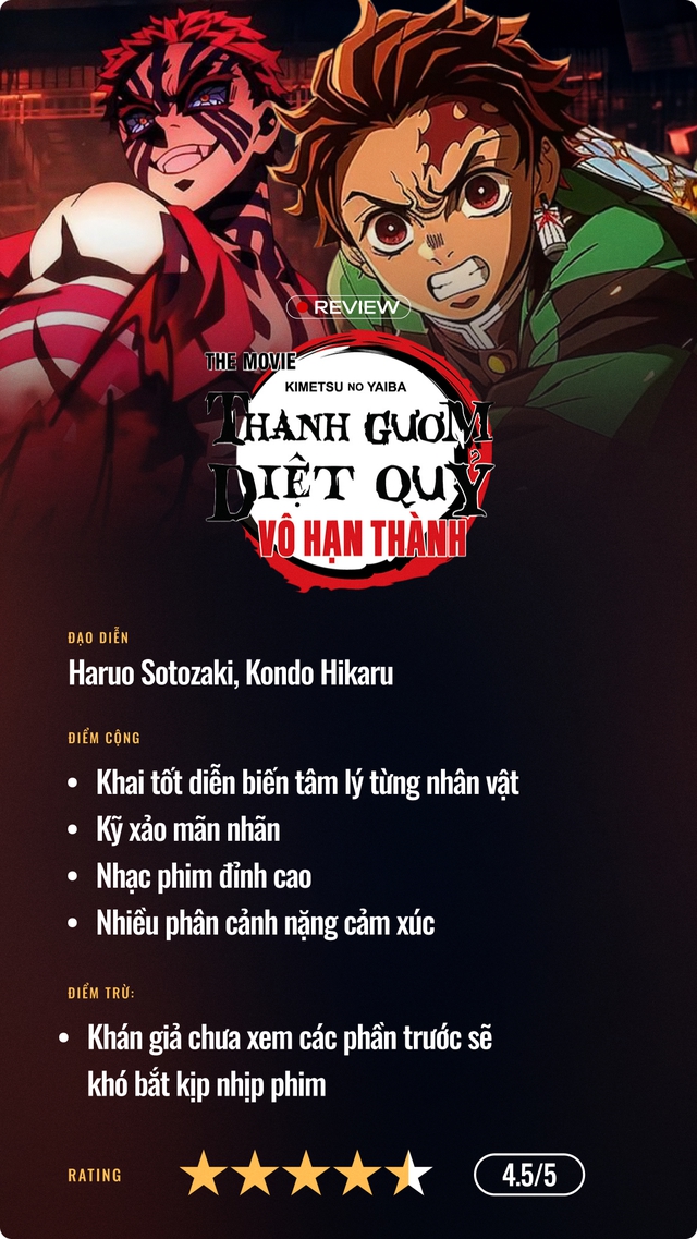 Thanh Gươm Diệt Quỷ: Vô Hạn Thành - Bữa đại tiệc thị giác đáng xem vô hạn lần!- Ảnh 7.