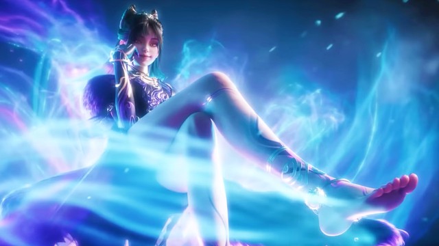 Ngất ngây với màn cosplay "nuột nà" của người đẹp Weibo, để lộ cả một chi tiết khiến anh em xao xuyến- Ảnh 1.
