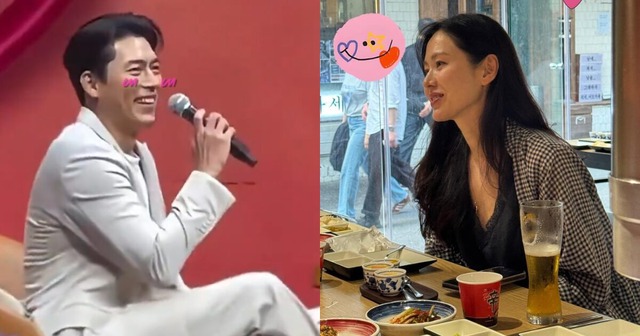 Hyun Bin đỏ mặt tía tai, xấu hổ đến "cạn lời" giữa sự kiện vì Son Ye Jin, chuyện gì đã xảy ra?- Ảnh 1.