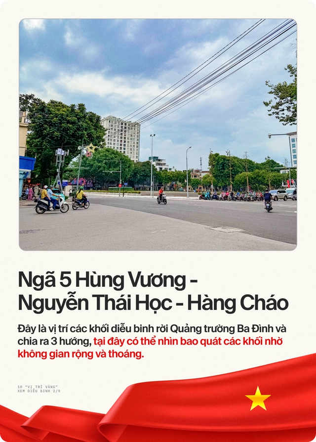 10 "vị trí vàng" để xem diễu binh, diễu hành ngày Quốc khánh 2/9: Nhiều người truyền tai nhau "săn" chỗ từ sớm- Ảnh 1.