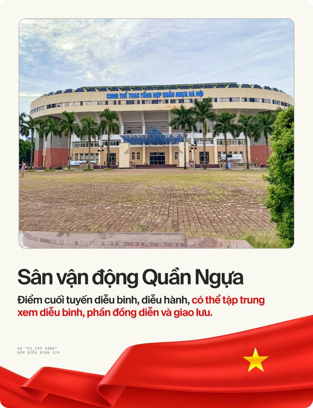 10 "vị trí vàng" để xem diễu binh, diễu hành ngày Quốc khánh 2/9: Nhiều người truyền tai nhau "săn" chỗ từ sớm- Ảnh 10.