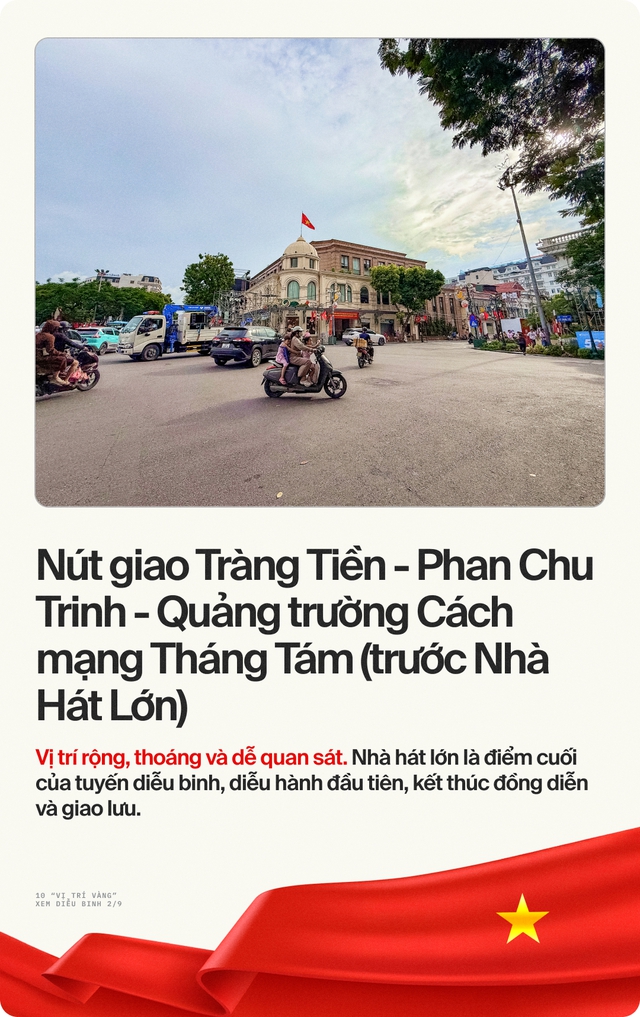 10 "vị trí vàng" để xem diễu binh, diễu hành ngày Quốc khánh 2/9: Nhiều người truyền tai nhau "săn" chỗ từ sớm- Ảnh 5.