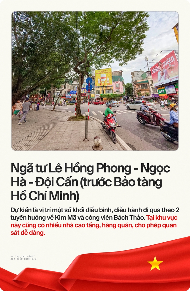 10 "vị trí vàng" để xem diễu binh, diễu hành ngày Quốc khánh 2/9: Nhiều người truyền tai nhau "săn" chỗ từ sớm- Ảnh 6.