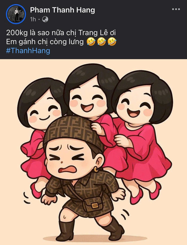Thanh Hằng khổ nhất thế giới, ngồi không cũng dính drama 200kg từ miệng bà trùm Trang Lê- Ảnh 1.
