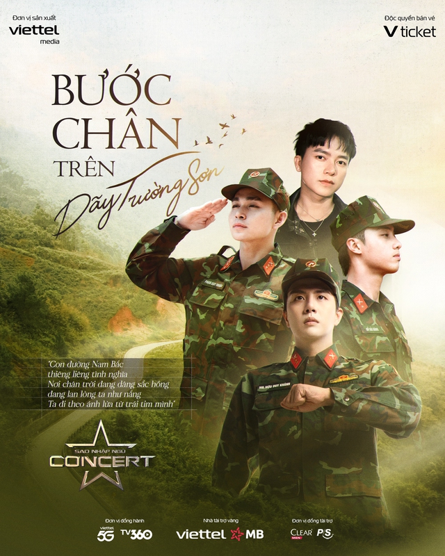 Sao Nhập Ngũ Concert - từ màn ảnh nhỏ đến sân khấu lớn: Hành trình âm nhạc mang tinh thần chiến binh- Ảnh 4.
