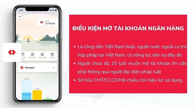 Cách mở tài khoản ngân hàng online trong 5 phút, không cần ra chi nhánh ngân hàng- Ảnh 1.