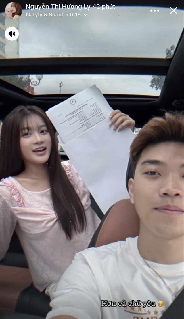 Lyly Sury "flex" được bạn trai tặng xế hộp tiền tỷ, thẳng thắn đáp trả bình luận kém duyên- Ảnh 3.