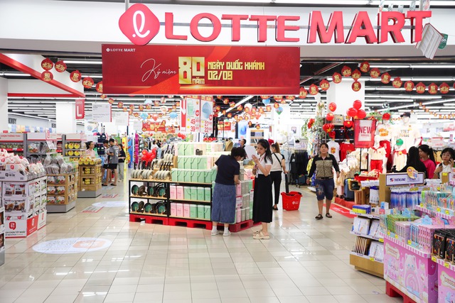 “Đại tiệc” mua sắm 2/9 tại LOTTE MART: Ưu đãi lớn, lan tỏa niềm tự hào Việt- Ảnh 1.