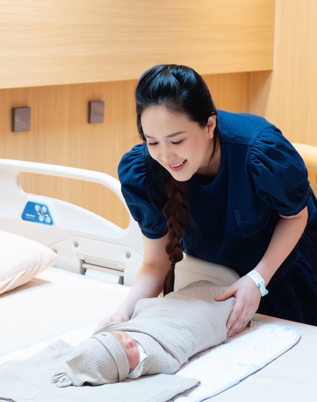 Nữ diễn viên Gạo Nếp Gạo Tẻ sinh con đầu lòng sau 8 năm kết hôn- Ảnh 2.