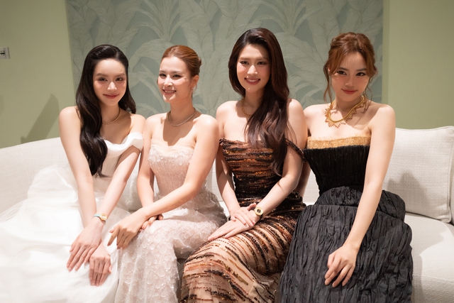 Ninh Dương Lan Ngọc gây sốt tại Thái Lan, visual "chặt đẹp" dàn Hoa hậu khi chung khung hình- Ảnh 5.