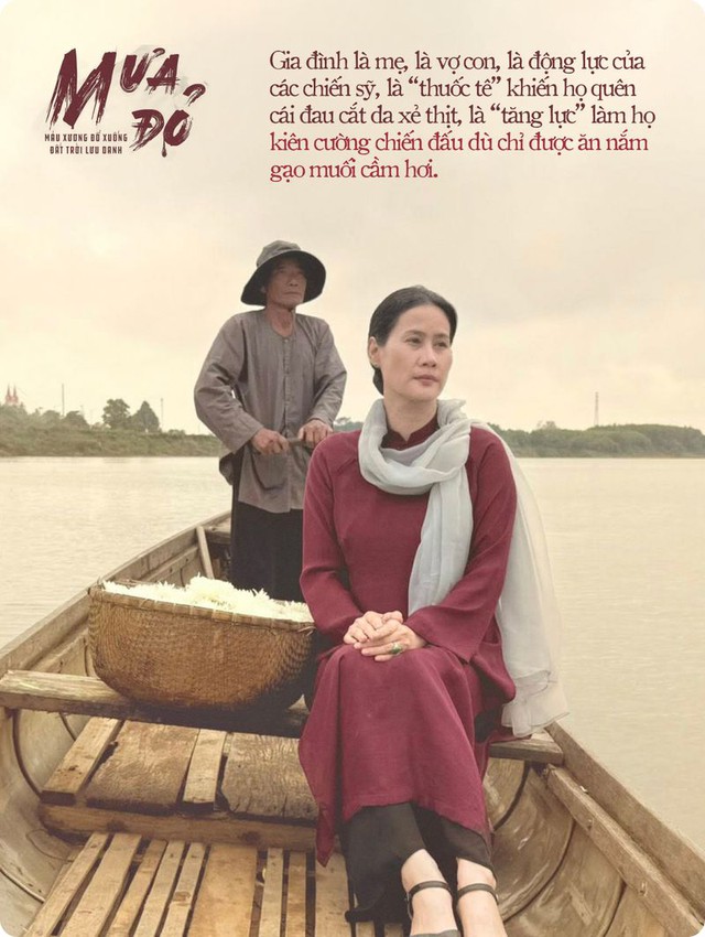 MƯA ĐỎ: Bản trường ca của gia đình, tình yêu và Tổ quốc!- Ảnh 4.