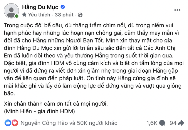 Thông báo từ gia đình Hằng Du Mục- Ảnh 1.
