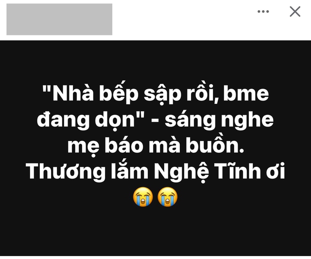 "Bão xong tự nhiên có cái giếng trời": Đi xa nhà, bật cười rồi lại muốn khóc khi nhận tin nhắn của bố- Ảnh 2.