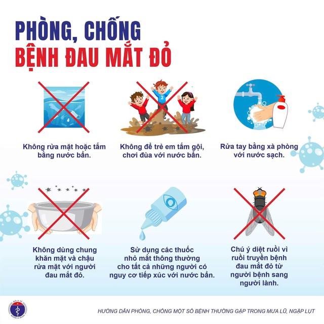 Bộ Y tế khuyến cáo người dân ghi nhớ những điều sau để phòng chống bệnh thường gặp trong mùa mưa lụt bão lũ- Ảnh 5.