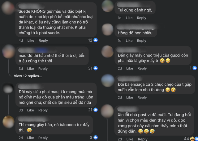 Những đôi giày "chảy máu" ngày mưa gây ám ảnh- Ảnh 2. Những đôi giày "chảy máu" ngày mưa gây ám ảnh- Ảnh 2.