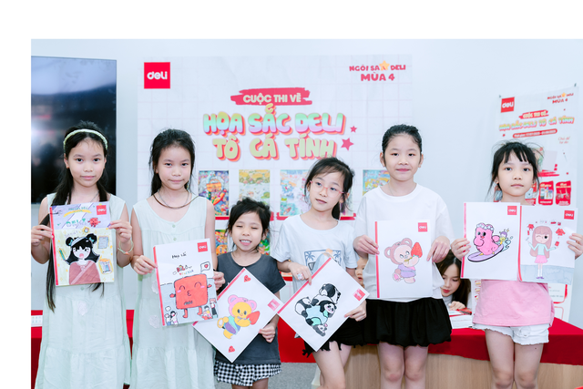 Văn phòng phẩm Deli kiến tạo không gian mỹ thuật sáng tạo cho tuổi học trò- Ảnh 1.