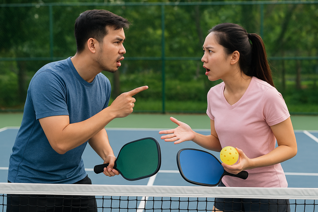 Yêu nhau 2 năm nhưng tôi và người yêu rạn nứt chỉ vì chai nước trên sân pickleball- Ảnh 1.