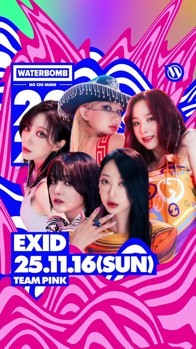 WATERBOMB Hồ Chí Minh 2025: B.I, Bi Rain, EXID, Hwasa xác nhận tham gia, những “ẩn số” tiếp theo đang chờ được khám phá- Ảnh 2.