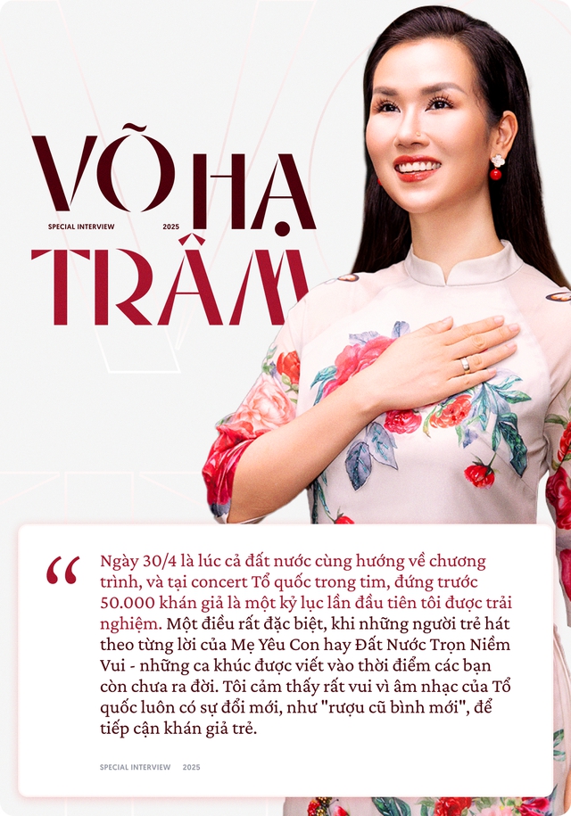 Võ Hạ Trâm: Tôi hát không chỉ cho bản thân mình mà còn cho tất cả người mẹ, những người mẹ Việt Nam anh hùng- Ảnh 2.
