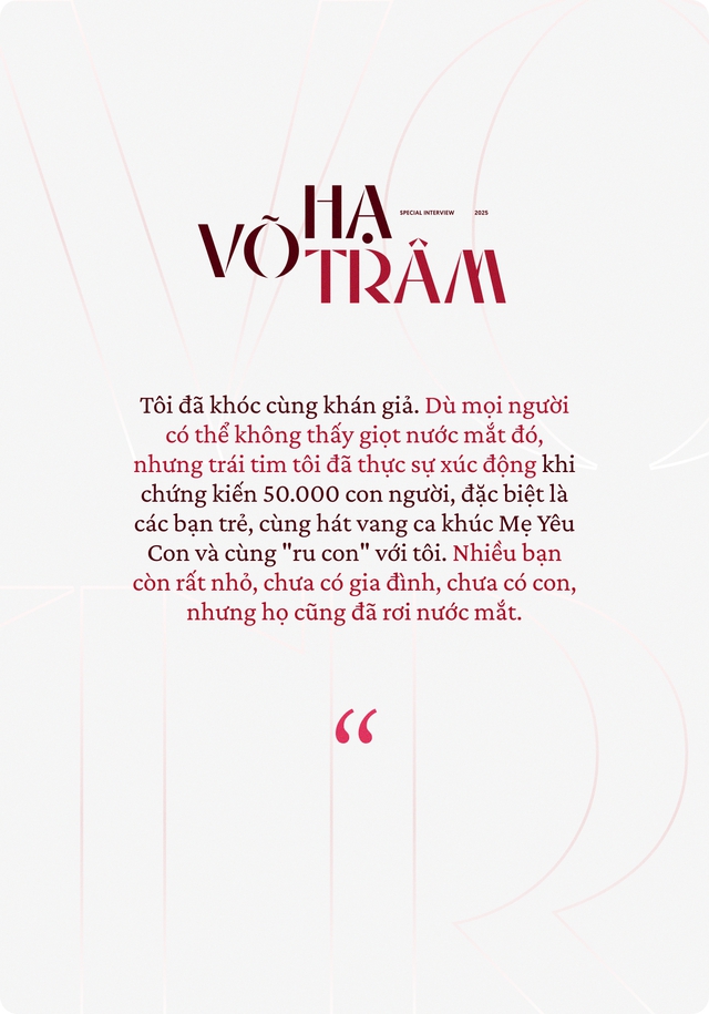 Võ Hạ Trâm: Tôi hát không chỉ cho bản thân mình mà còn cho tất cả người mẹ, những người mẹ Việt Nam anh hùng- Ảnh 4.