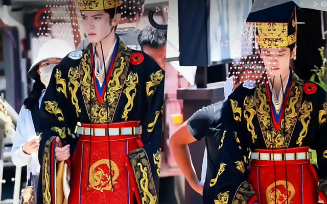 Chưa thấy hoàng đế nào cỡ này: Khoác long bào như mặc hàng Taobao giá rẻ, visual trời ban cũng vô phương cứu chữa!- Ảnh 2.